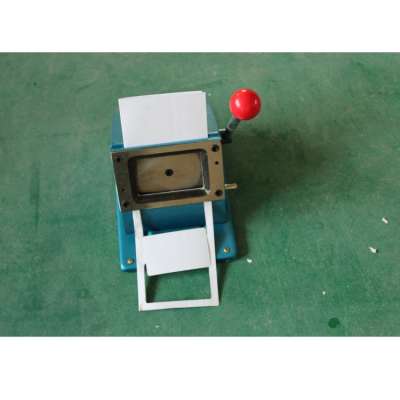 Guangzhou Yuhan Manual cutting machine business name card paper card cutter machine standard cutting size  85.6*54mm