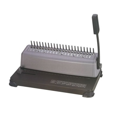 Wholesale desktop binder punching machineplastic office use manual A4 Size comb binding machine with cheap price